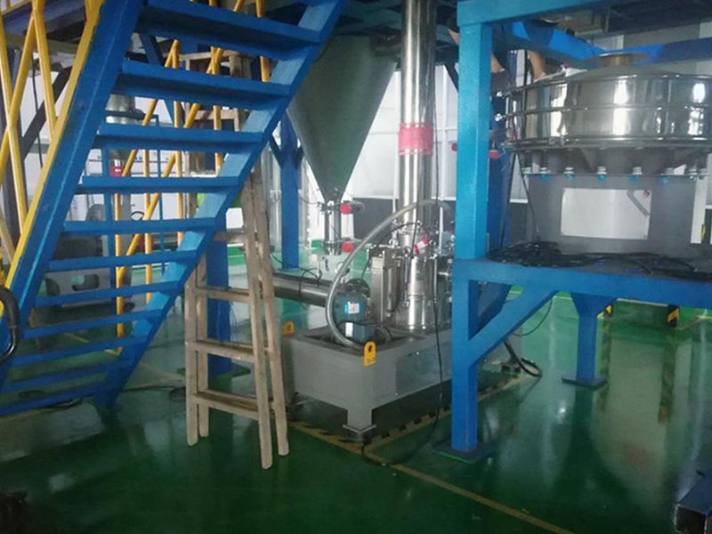 Ternary material grinding production line of a recycling technology company in Guangdong