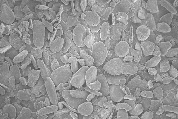 Spheroidizing process of artificial graphite